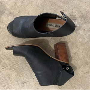 Steve Madden peep toe booties